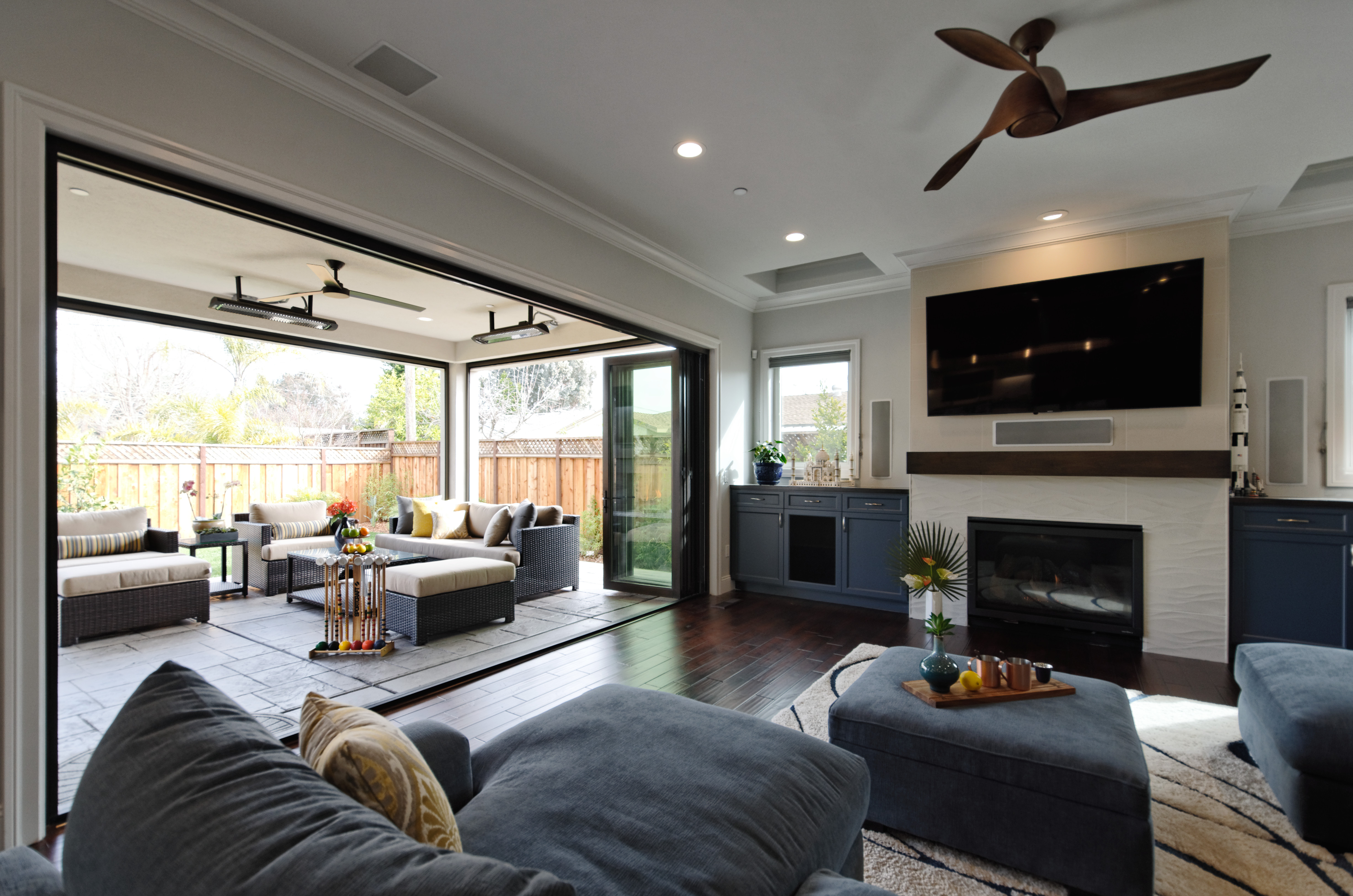 Campbell Custom Home Family Room