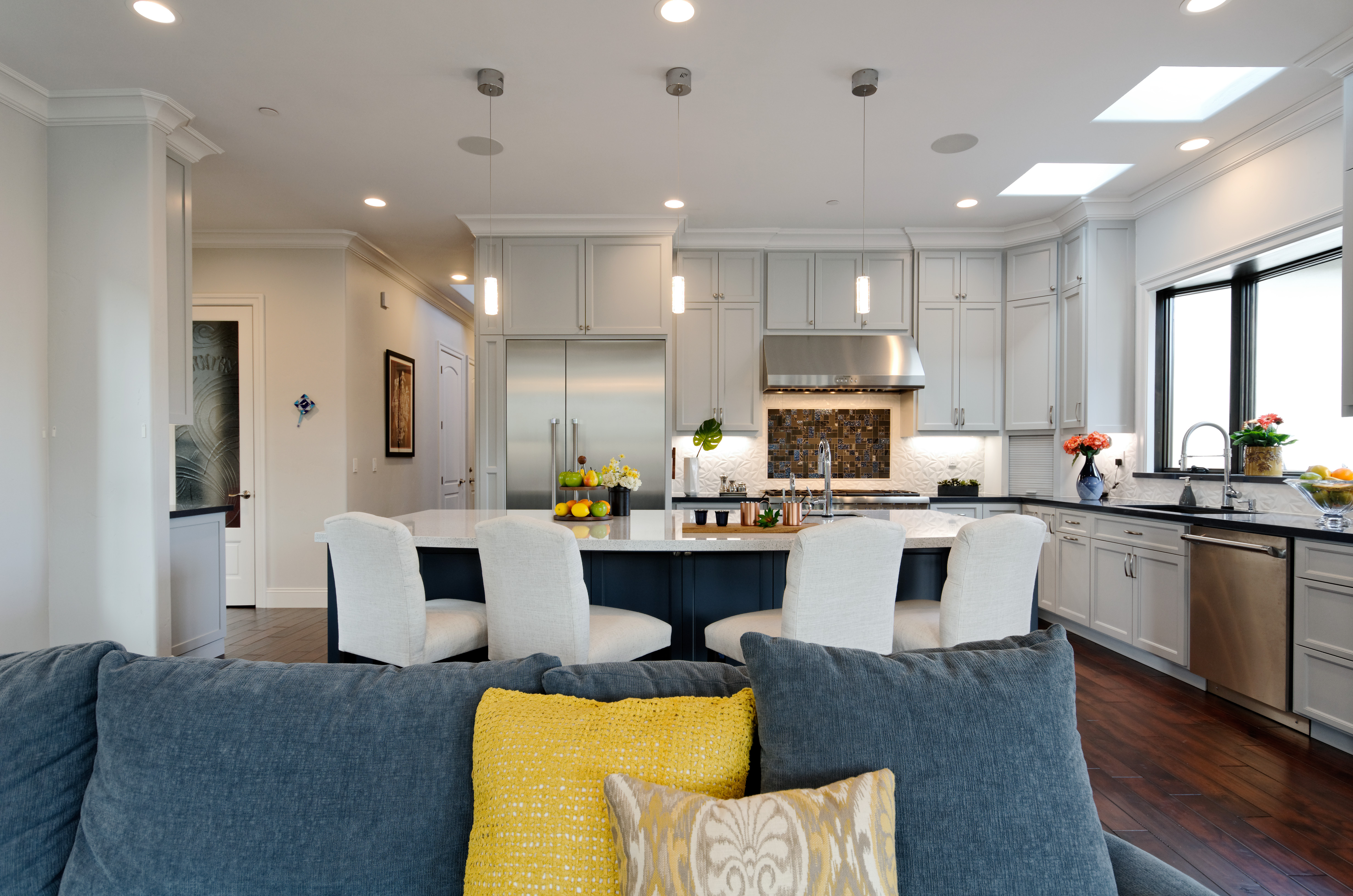 Campbell Custom Home Kitchen Island
