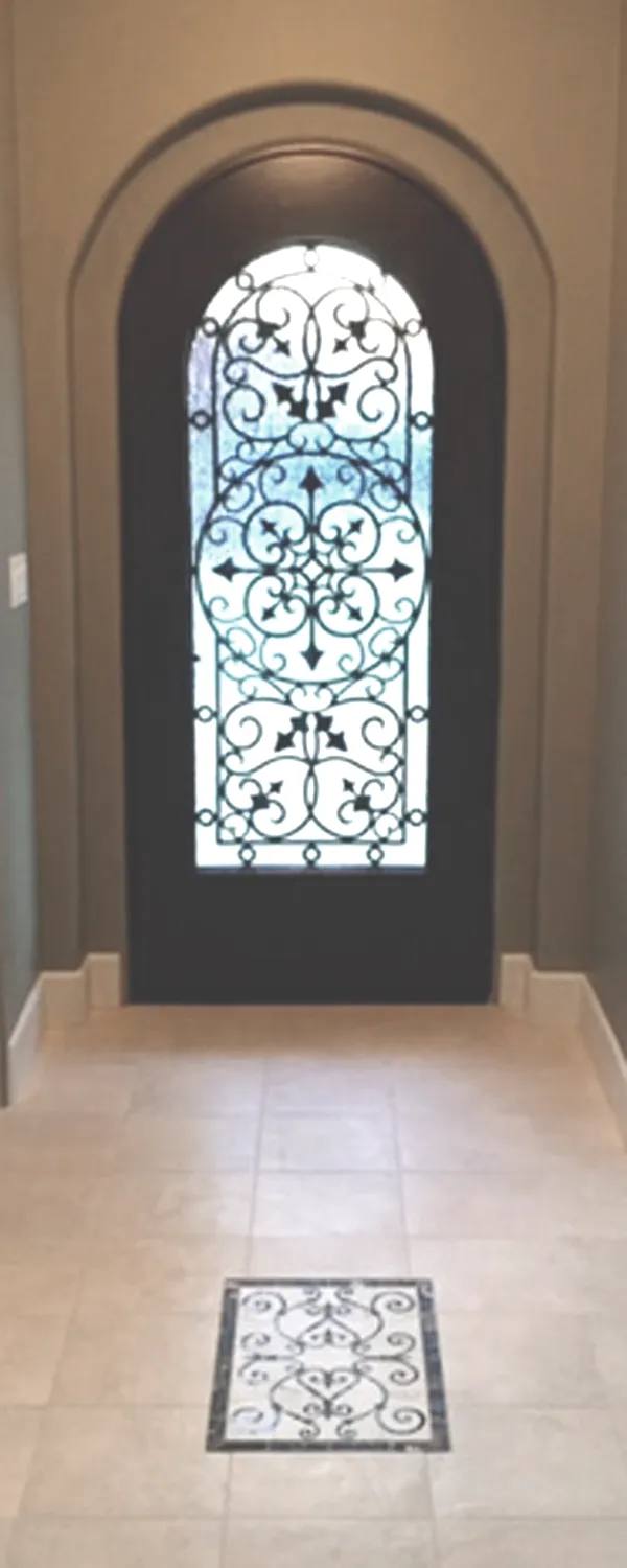San Jose Custom Home Entry