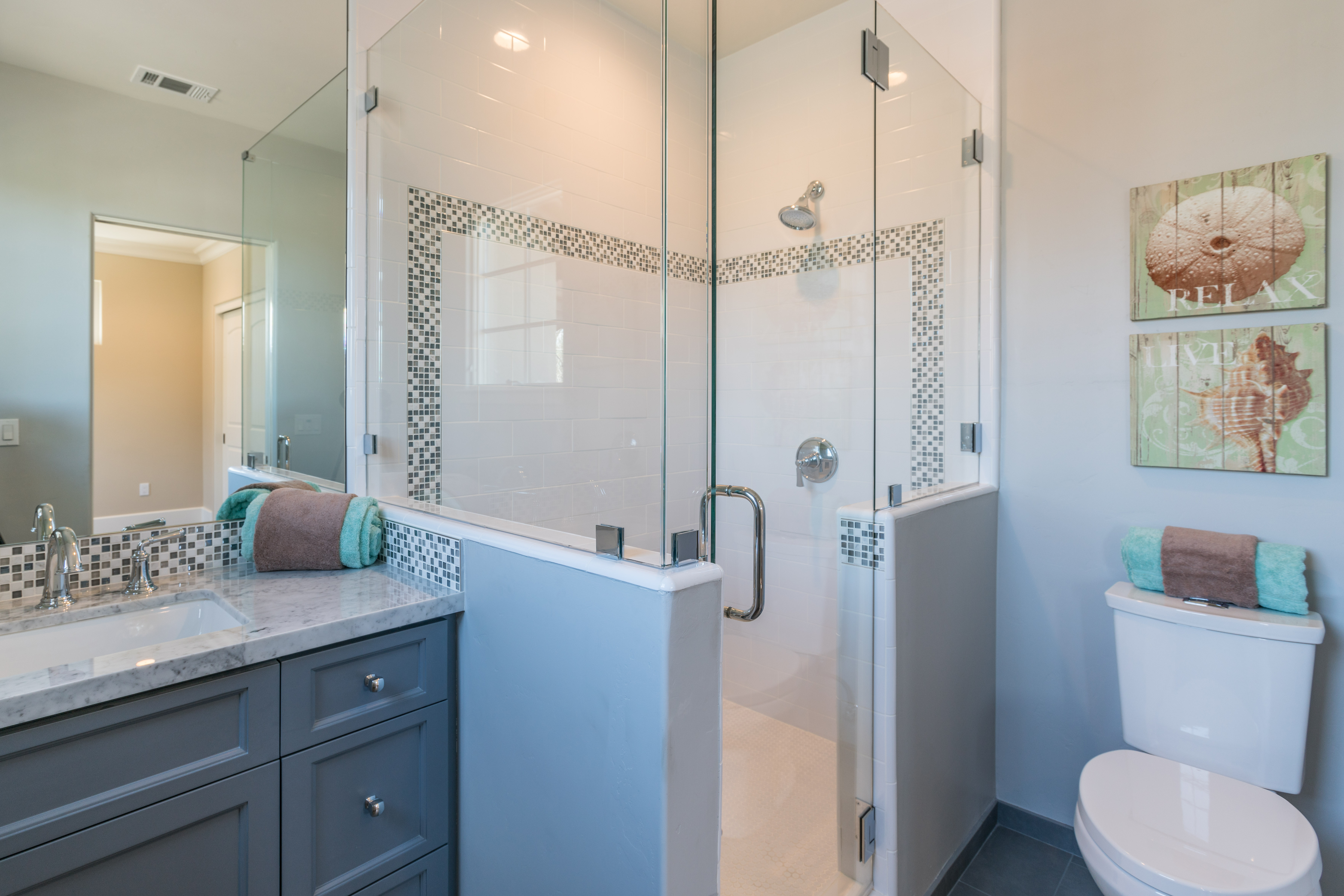 San Jose Custom Home Bathroom