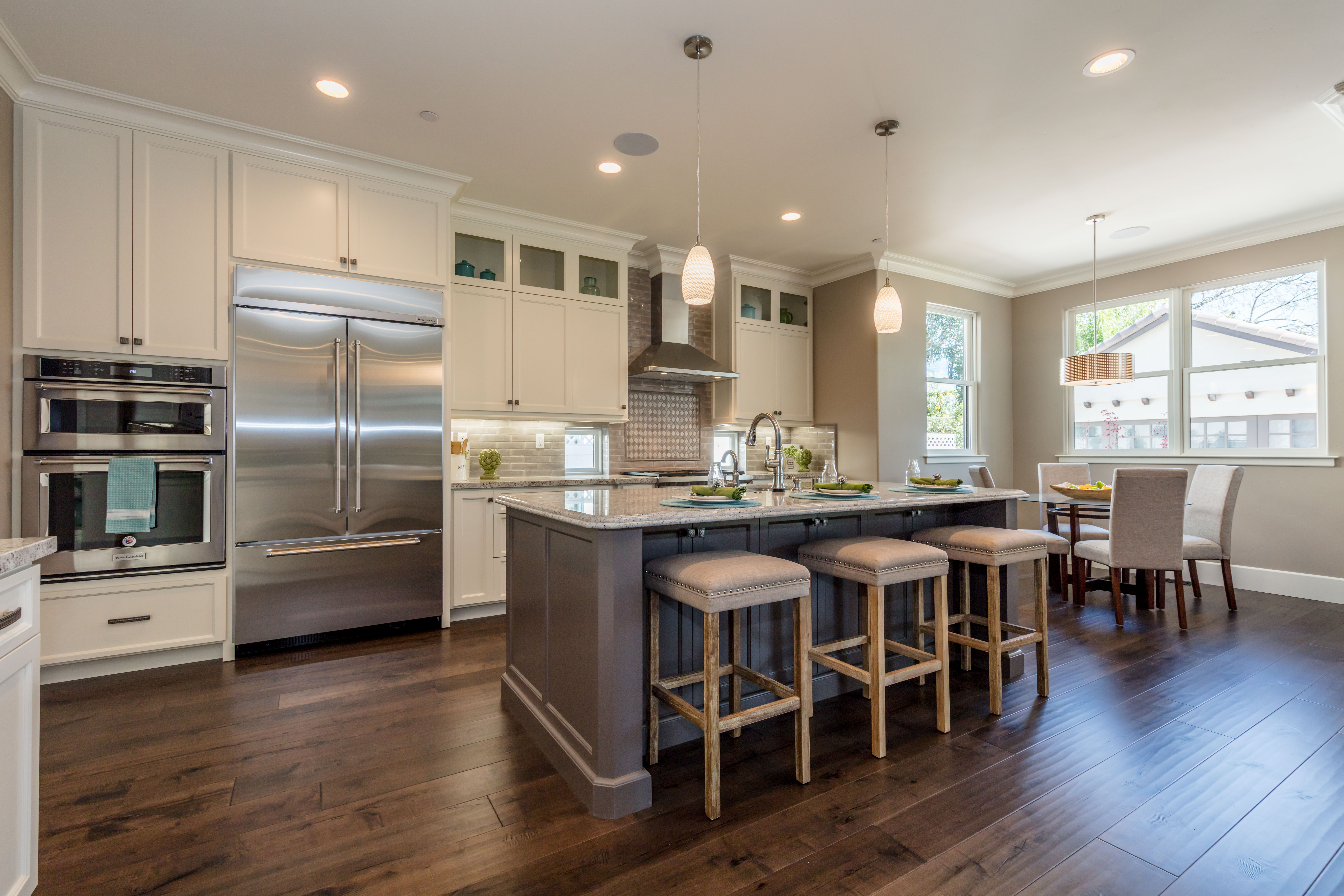 San Jose Custom Home Kitchen