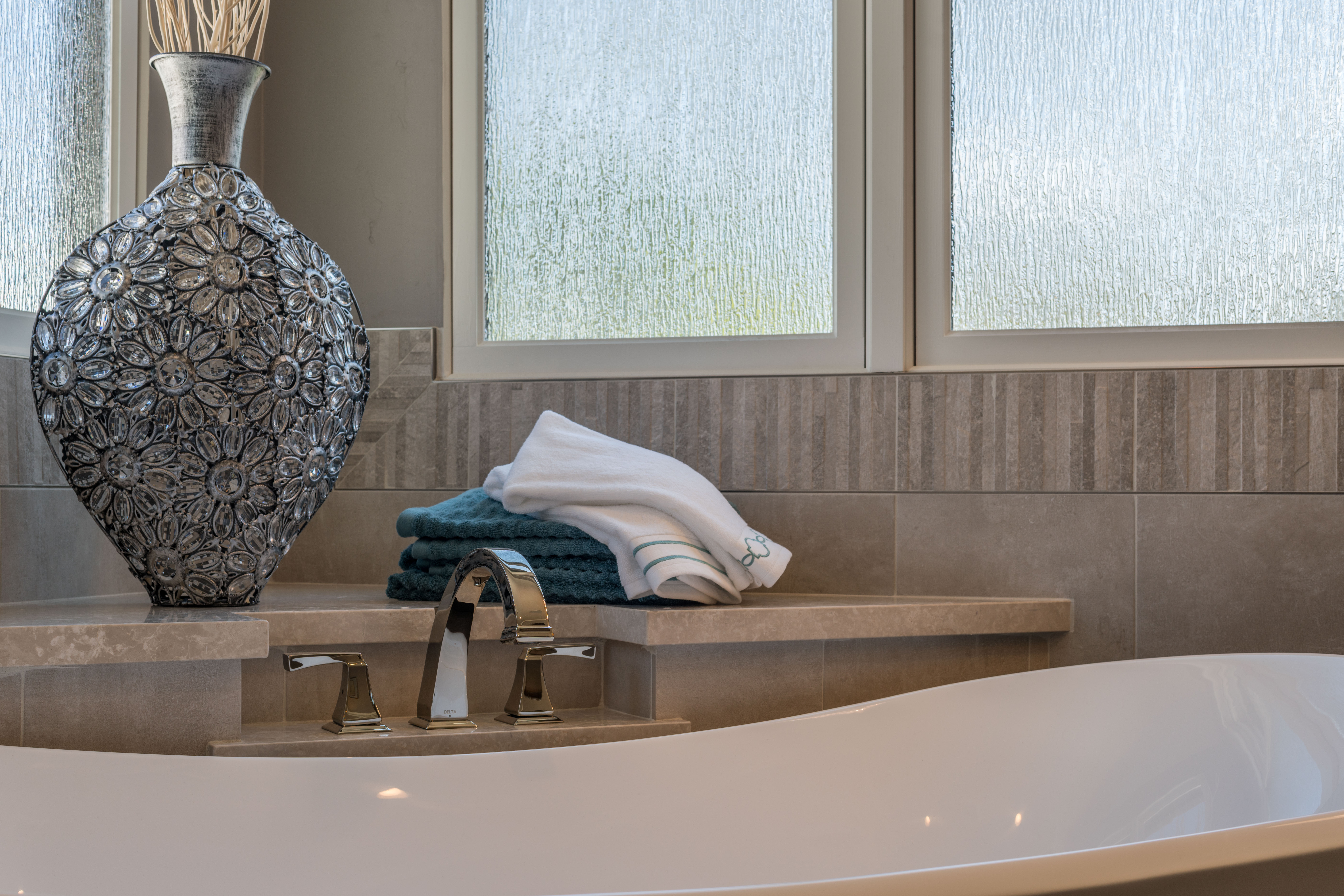 San Jose Custom Home Master Tub Faucet
