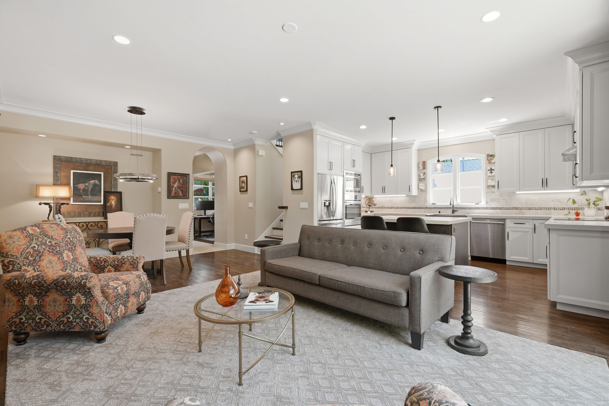 Living to kitchen renovation