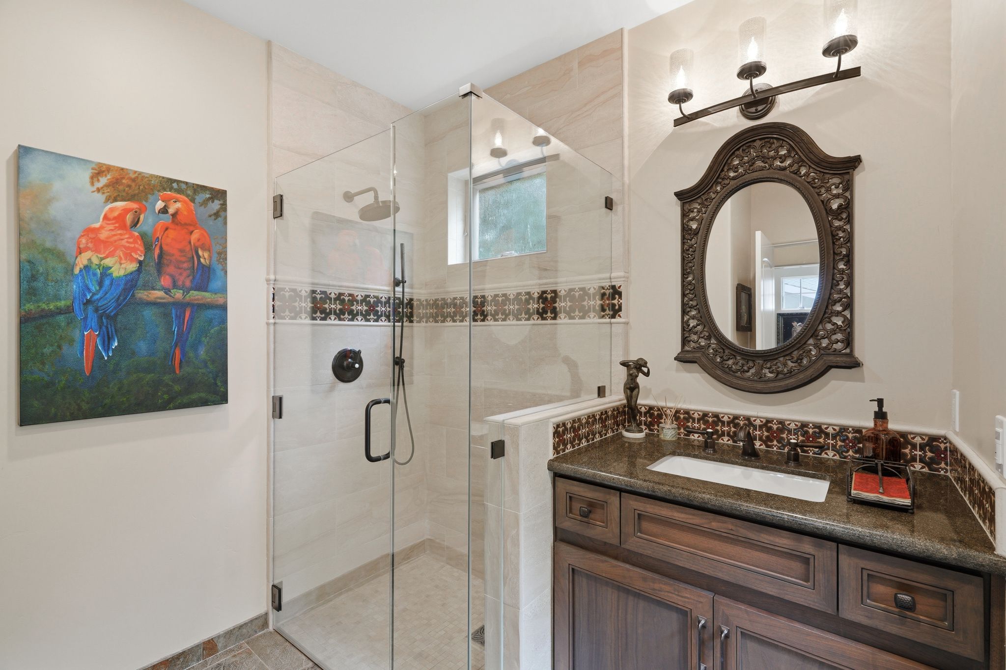 Remodel Bath downstairs Shower_ sink
