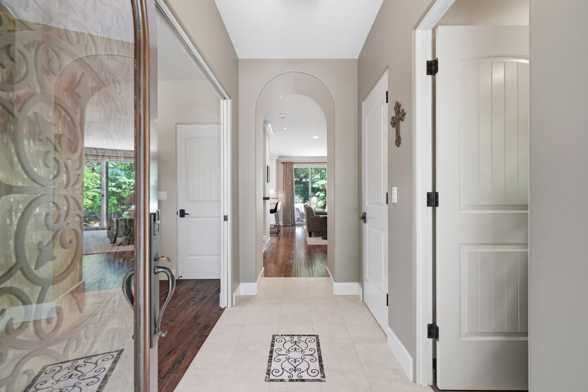 foyer custom home renovation