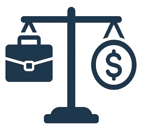 Job vs Business icon