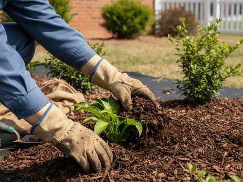 Mulch Installation in Salisbury, NC