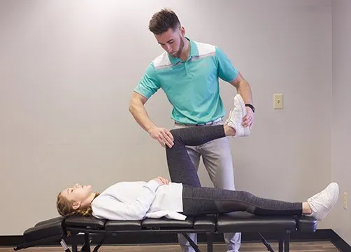 Dr. Holt Shoulder Adjustment — Wichita, KS — Advanced Chiropractic