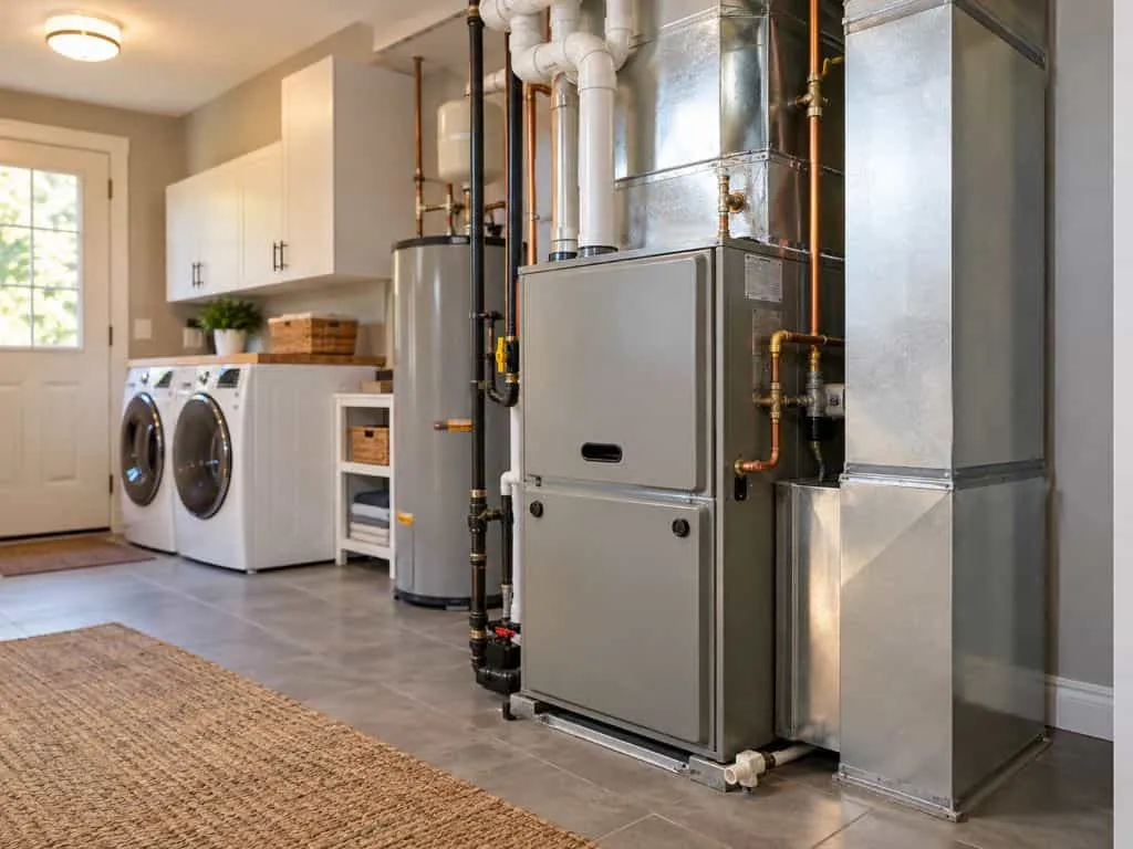 New home furnace system installed for Heating Replacement Roy, UT service
