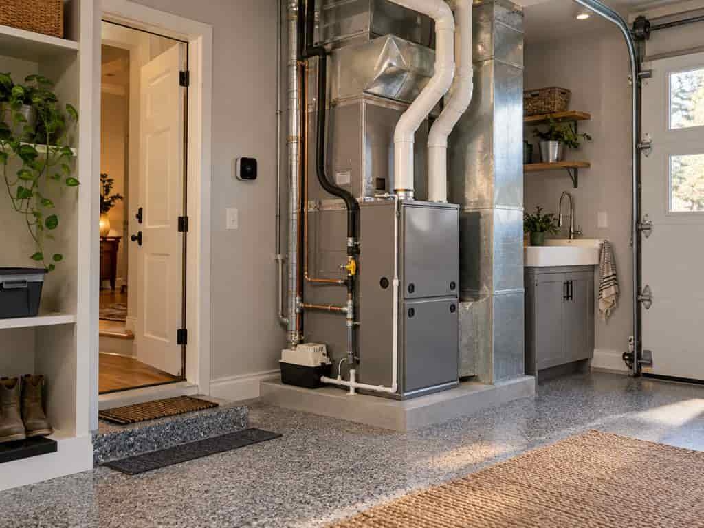 New residential furnace system installed for Heating Replacement Layton, UT service