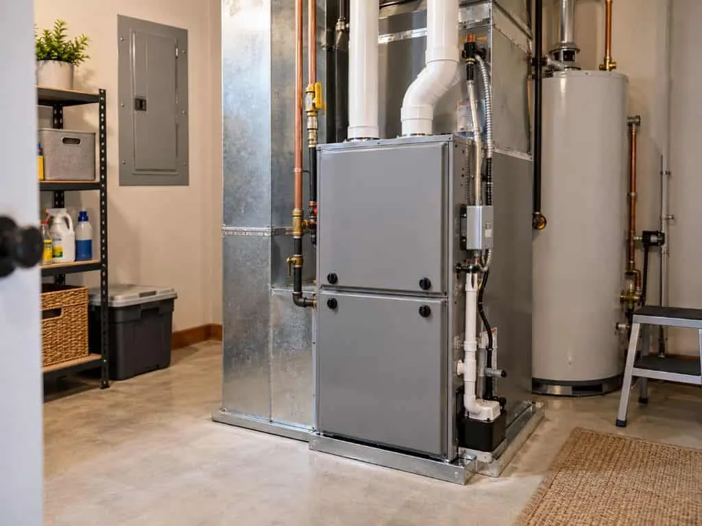 Professionally installed residential furnace and ventilation system for Furnace Installation Layton, UT by One Hour Utah Ogden.