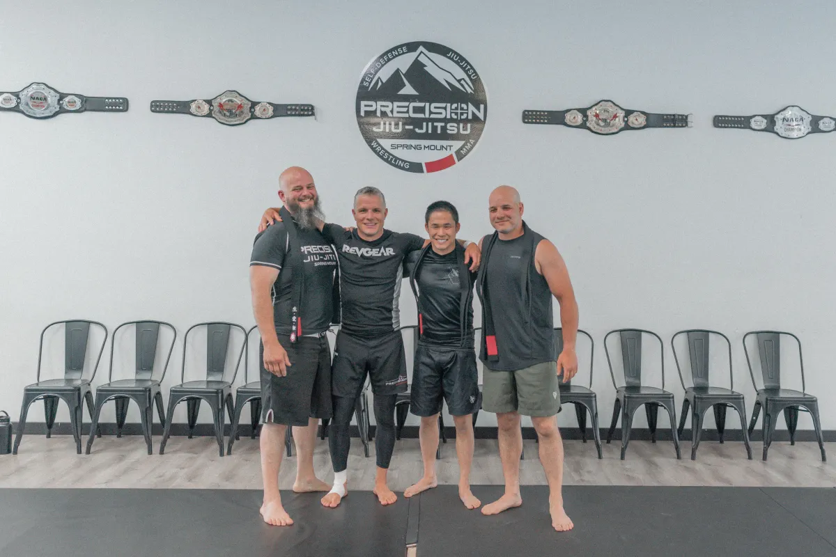 Cardio Kickboxing - Precision Jiu-Jitsu Spring Mount