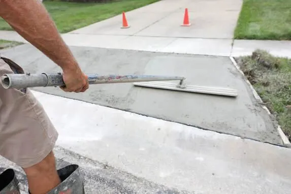 stamped concrete patio