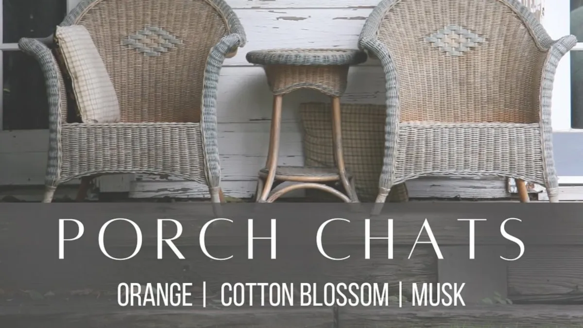 Porch Chats by The Crooked Wick Candle Company