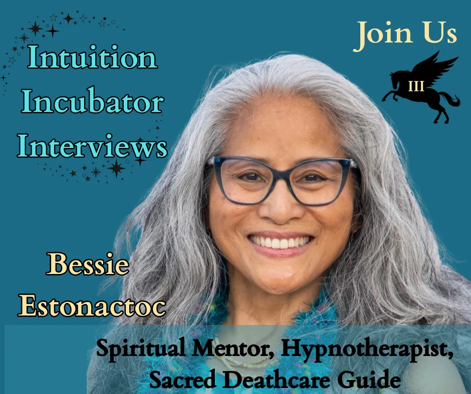 Bessie Estonactoc is a Spiritual Mentor, Advanced Certified Hypnotherapist, and Sacred Deathcare Guide devoted to helping others navigate life’s most profound transitions with presence, compassion, and peace. Intuitive from a young age, Bessie has always sensed beyond the visible world—feeling, seeing, and questioning what lies beyond death, and remembering that we are infinite beings. Her path has been shaped by powerful lifequakes that taught her the deeper truths of forgiveness, compassion, love, and inner peace. One of the most transformative experiences was helping her father transition at the end of his life, releasing a painful past to meet him with grace and love in his final moments. She later guided her mother through death with open, honest conversations that softened fear and honored the sacredness of the journey home. A recent cervical spine injury became a profound wake-up call, affirming her soul’s directive to share her gifts fully—no holding back. Through her work, Bessie creates sacred spaces for remembrance, healing, and soulful living.