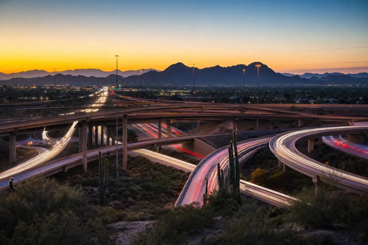 Arizona Car Accident Statistics (2026): Crashes, Causes, and Trends Across the State