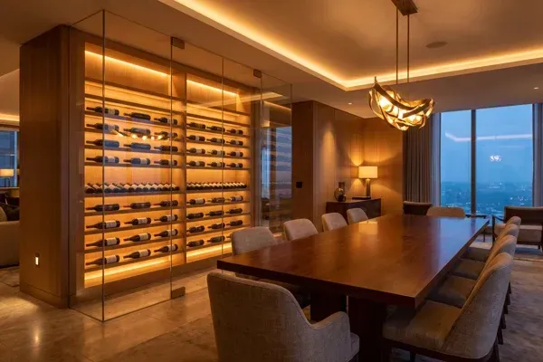 Wine Room Design: Where Display Meets Proper Storage
