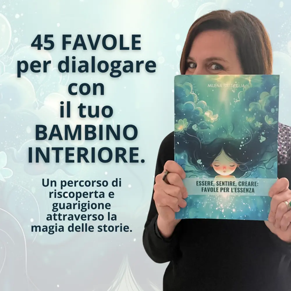 Milena Battaglia con Favole per l’Essenza