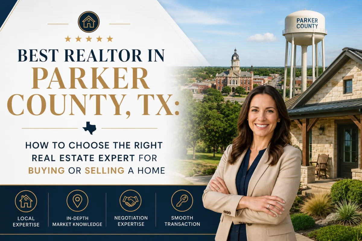 Best Realtor in Parker County, TX: How to Choose the Right Real Estate Expert for Buying or Selling a Home