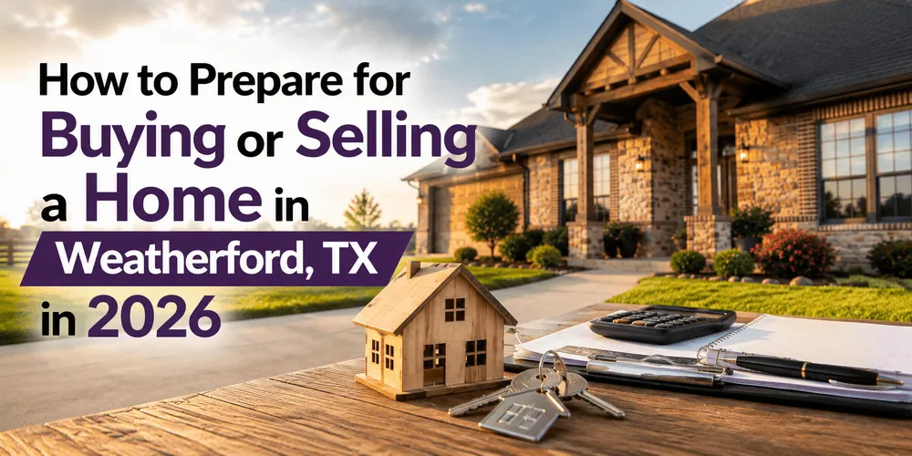 How to Prepare for Buying or Selling a Home in Weatherford TX in 2026