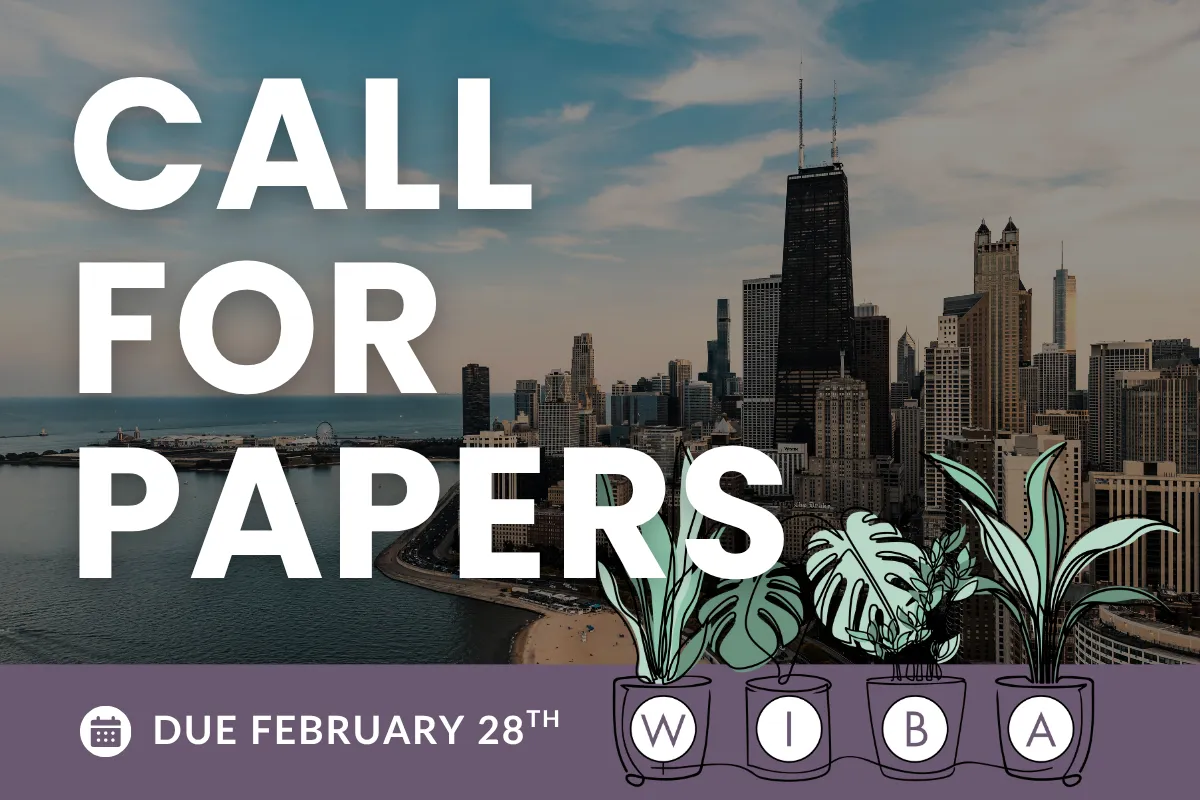 WIBA 2026 Call for Papers is OPEN - Reminder