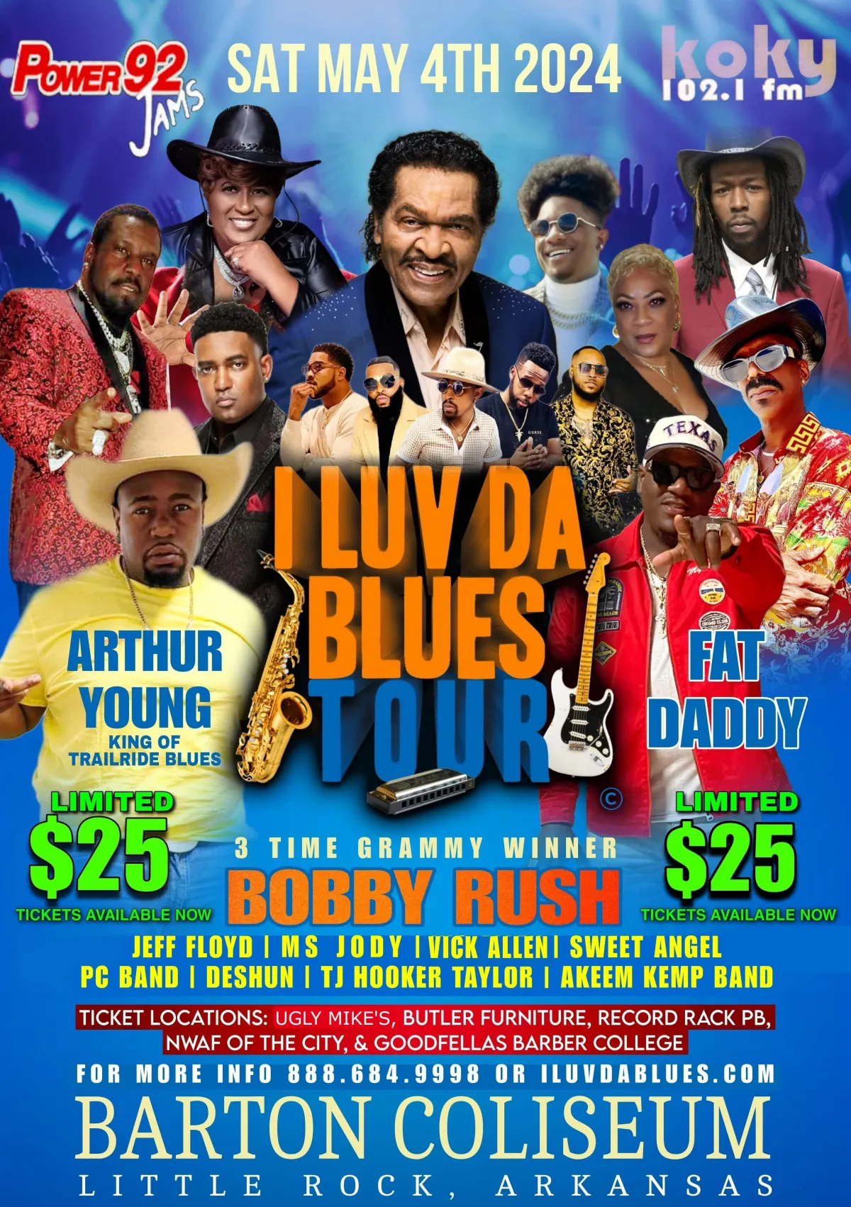I Luv Da Blues Tour 2024