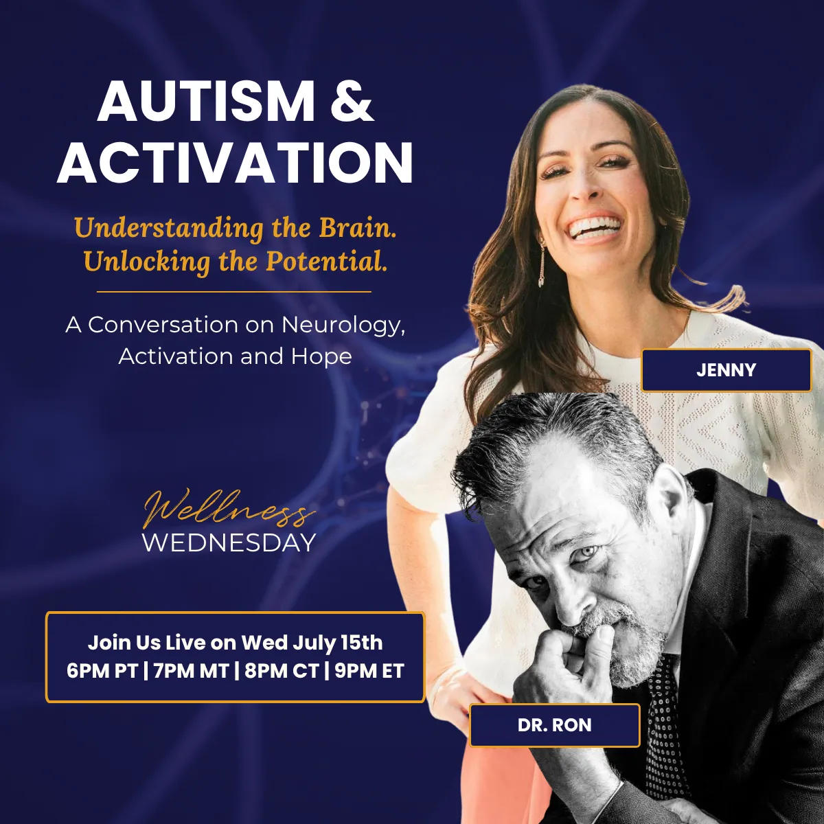 Jenny and Dr. Ron discuss autism, oxidative stress, glutathione, the gut-brain connection and how LifeVantage activation supports children on the spectrum on Wellness Wednesday.