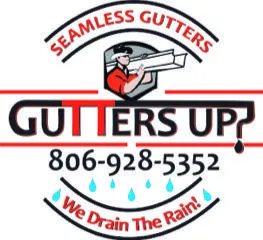 "Logo of Lubbock Gutter Co, premier gutter installation and service