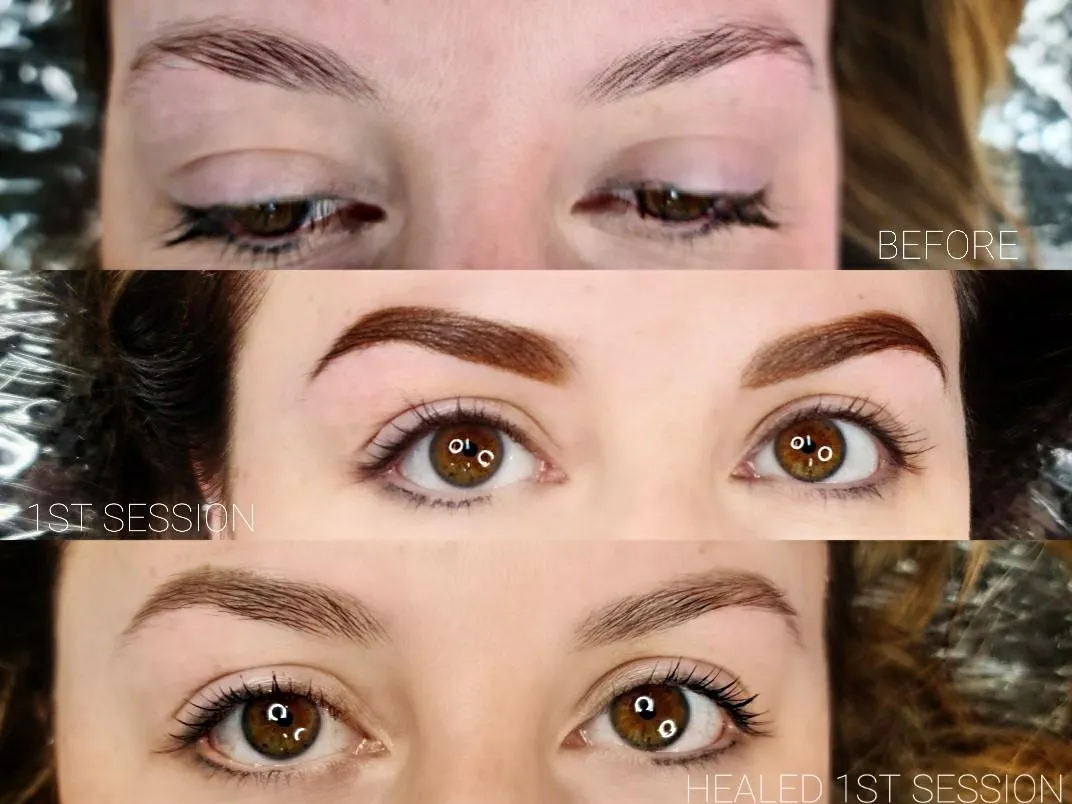 microbladed brows at feather touch aesthetics moonah