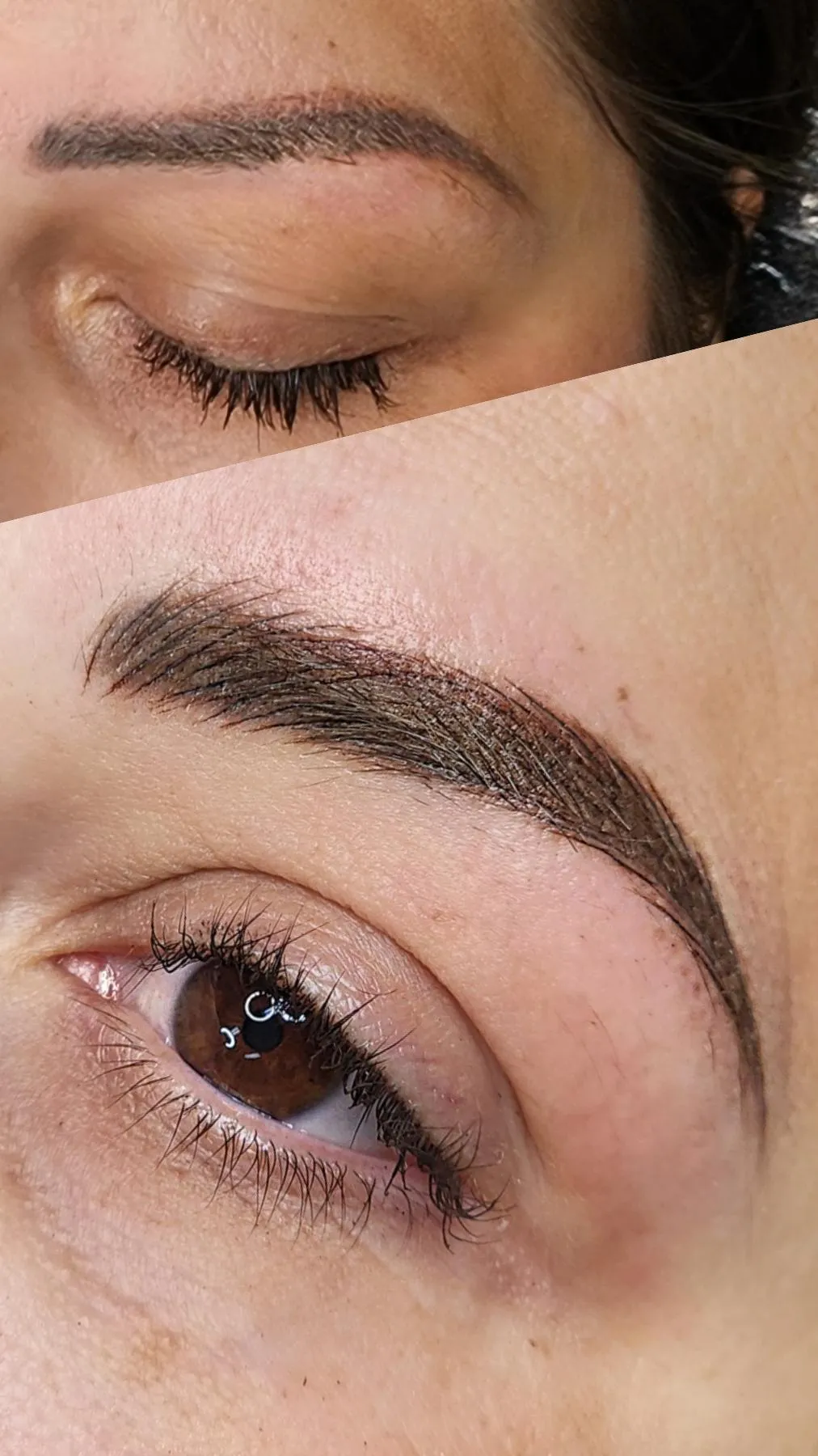 combination brows at feather touch aesthetics moonah