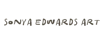 Sonya Edwards Art logo — the letters "se" in a warm gray serif, with a small period after the e.
