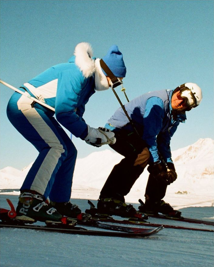 instructor teaching begginer