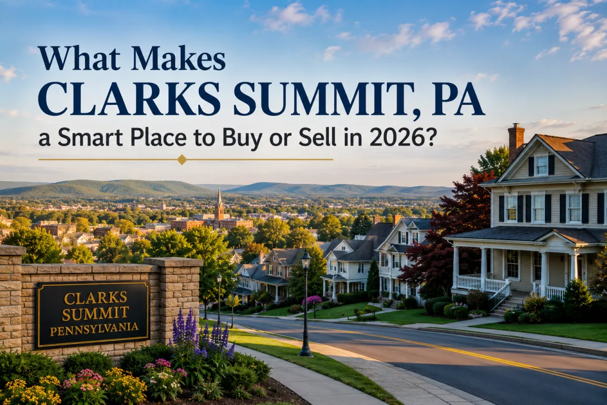 Real estate broker in Clarks Summit PA helping buyers and sellers navigate the 2026 market