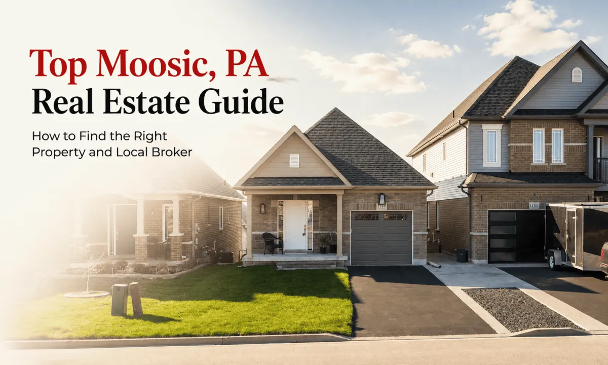 Moosic PA real estate guide for finding the right property and local broker