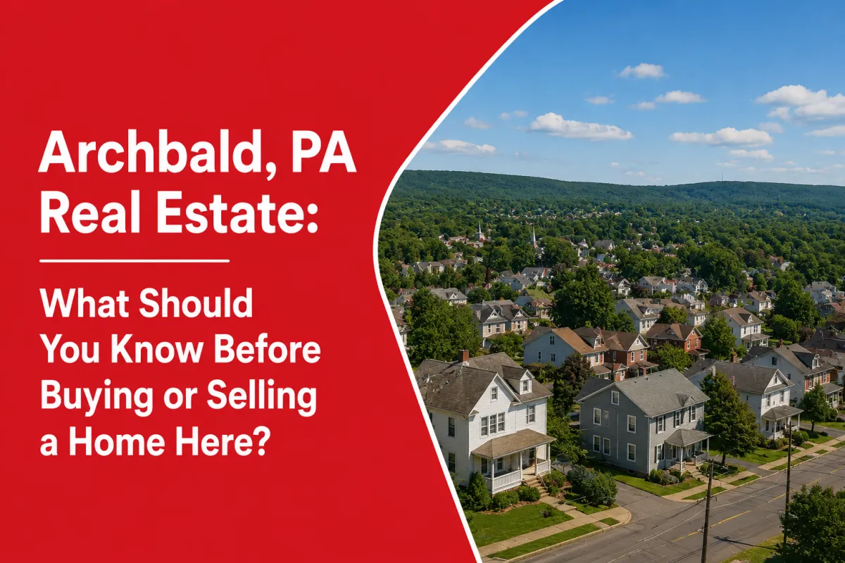 Archbald, PA Real Estate: What Should You Know Before Buying or Selling a Home Here?