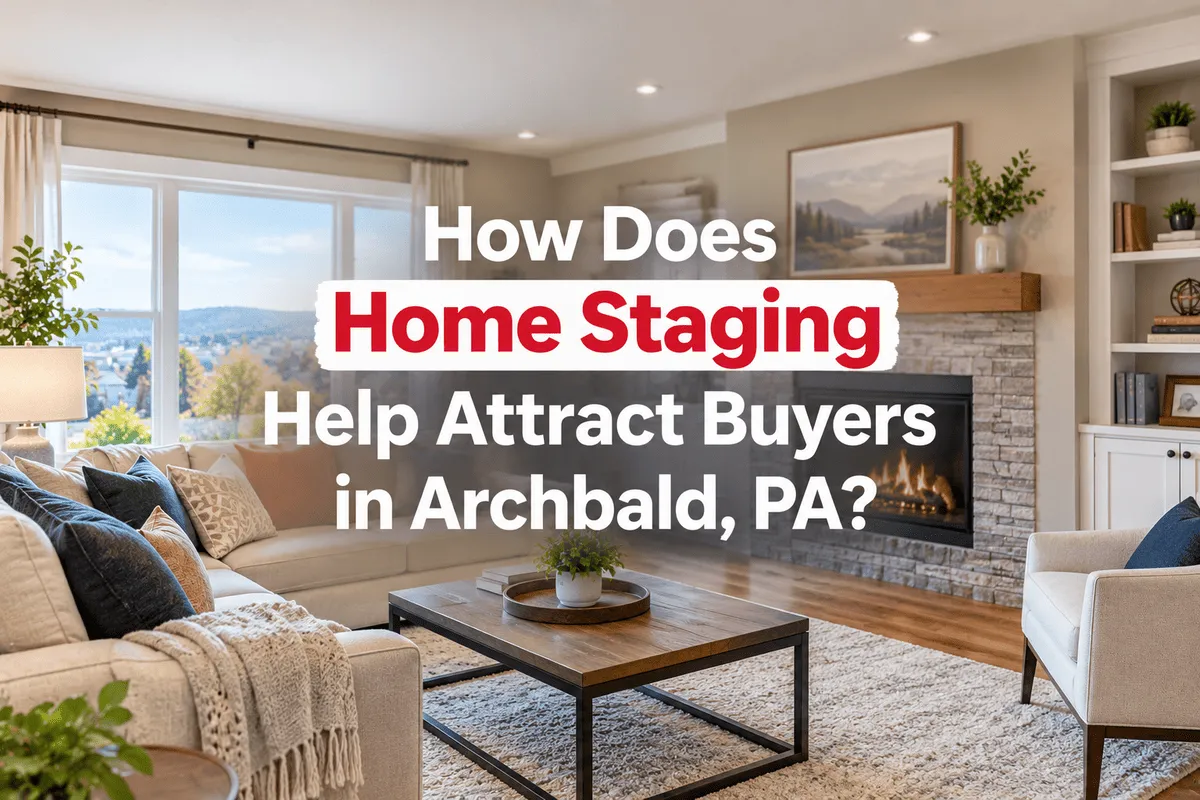 Home staging in Archbald, PA