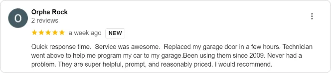 garage door sales near me