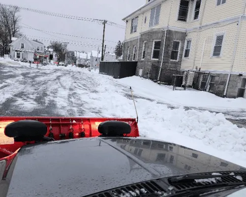 Snow Plowing & Salting in Brockton