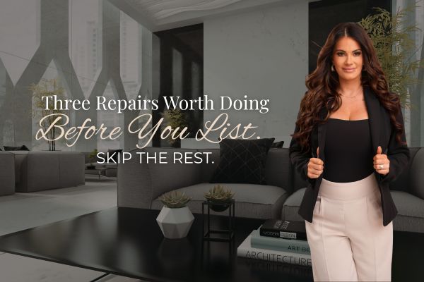 Three Repairs Worth Doing Before You List. Skip the Rest.