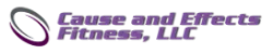 logo - Cause and Effects Fitness - private personal training in Lancaster, PA for Weight Loss, Strength, Enery, and Confidence - adults 40 and over