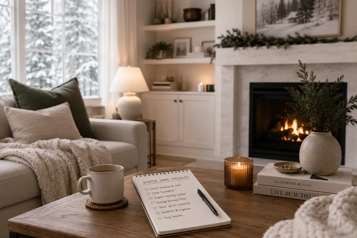 A Winter Cleaning Checklist for Busy Households 