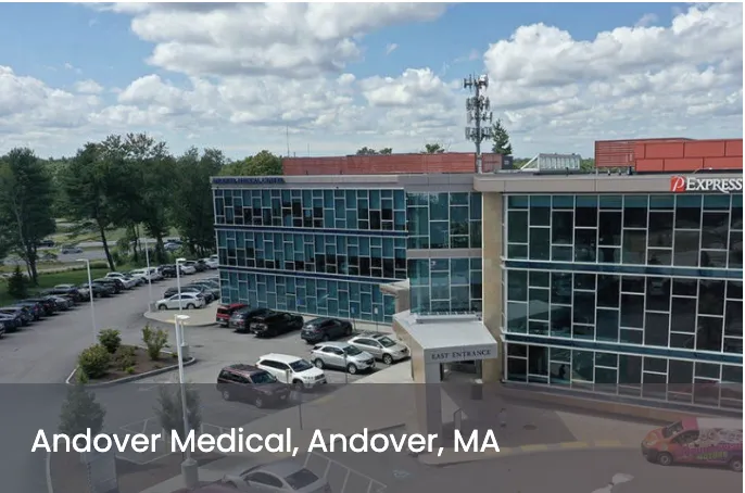 Commercial electrical work at Andover Medical in Andover MA