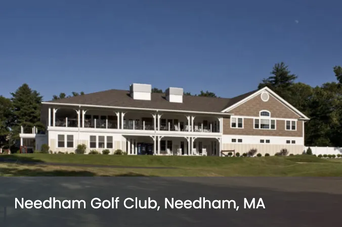 Commercial Electrical job at Needham Golf Club, Needham MA