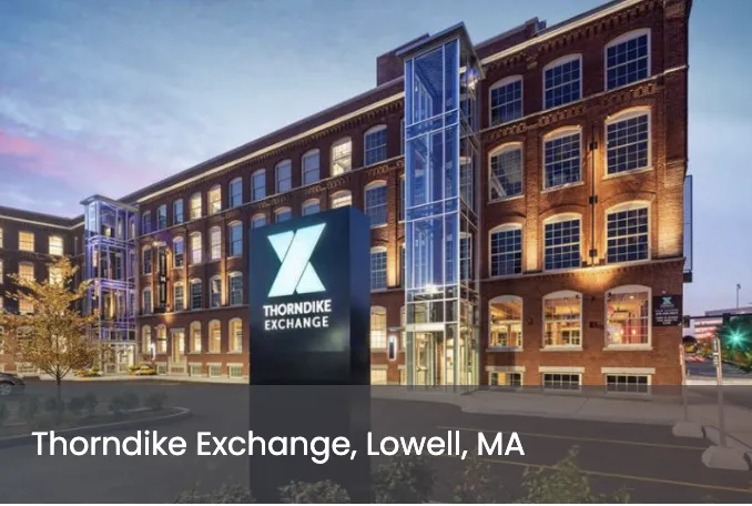 Commercial Electrical work at Thorndike Exchange, Lowell MA