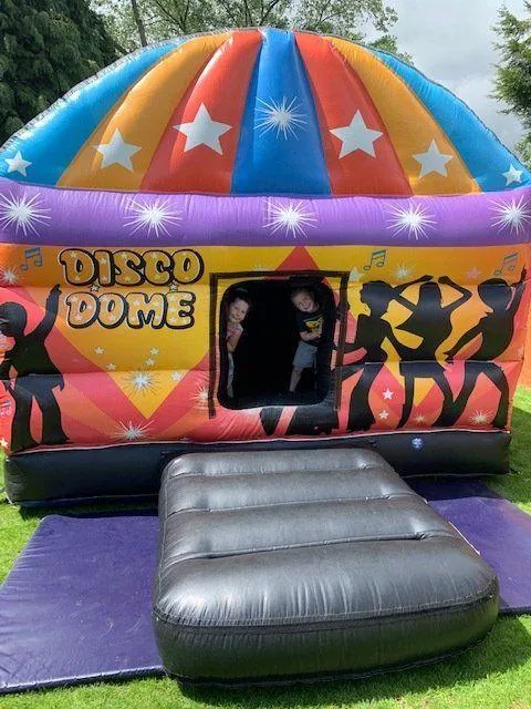 Inflatable disco