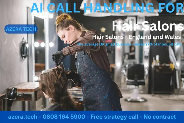 How Hair Salons in England and Wales Stop Losing Bookings | Azera Tech