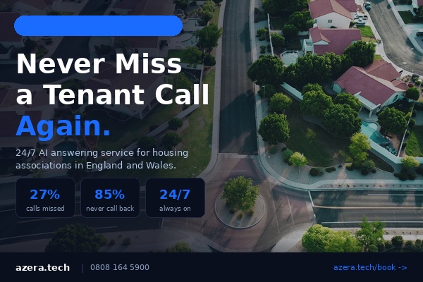 Housing Association Answering Service UK | Azera Tech