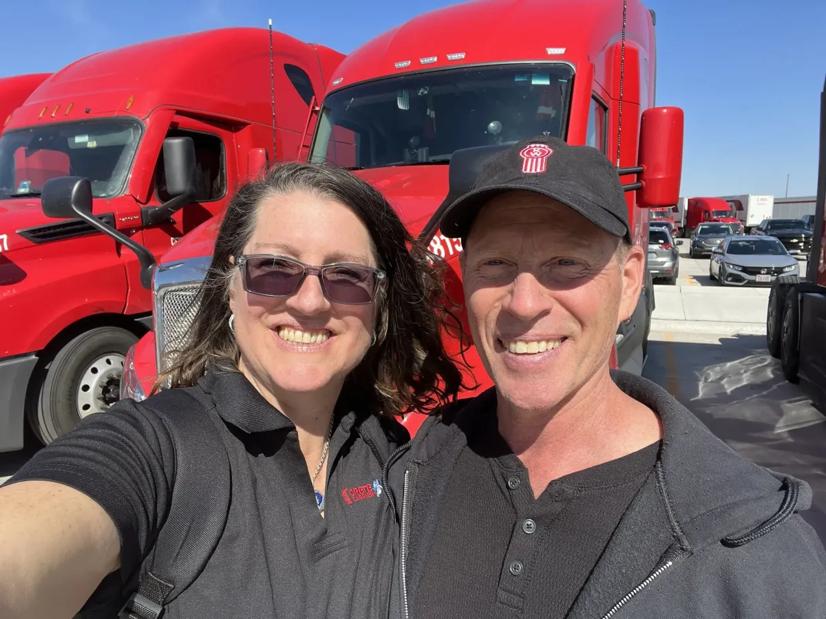 Kevin and Tanja of The Joy of Trucking