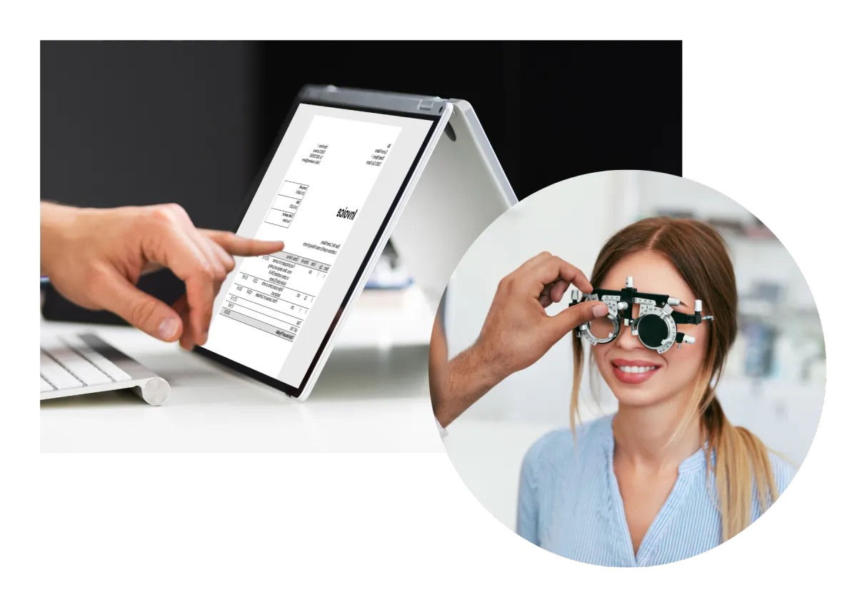 payments for Optometry business