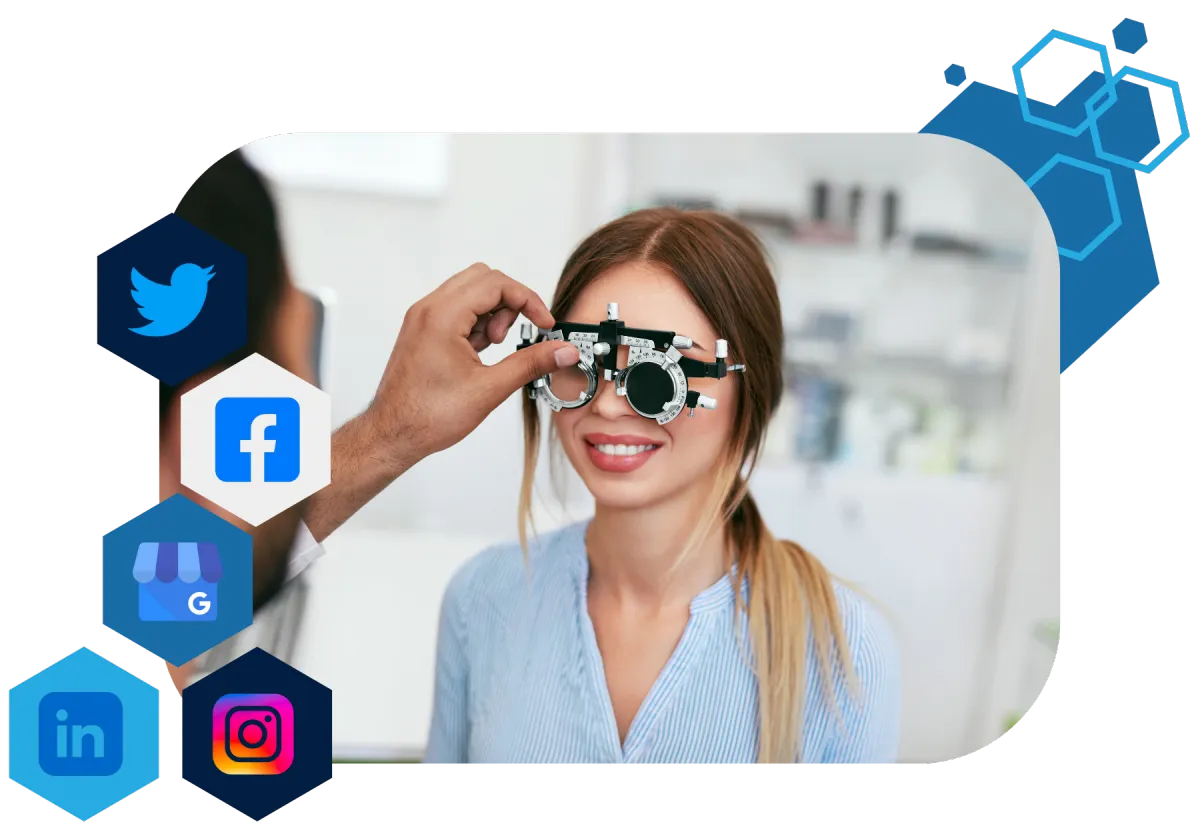 Optometry social media networking